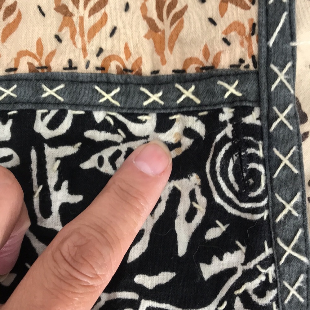 Mixed batik pattern jacket - Picture 6 of 8